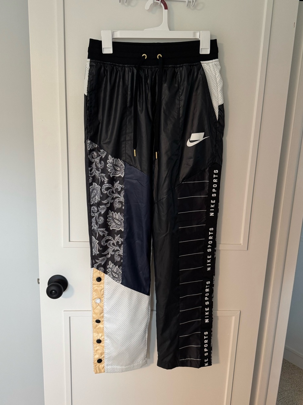 Nike Patchwork Straight Leg Track Pants